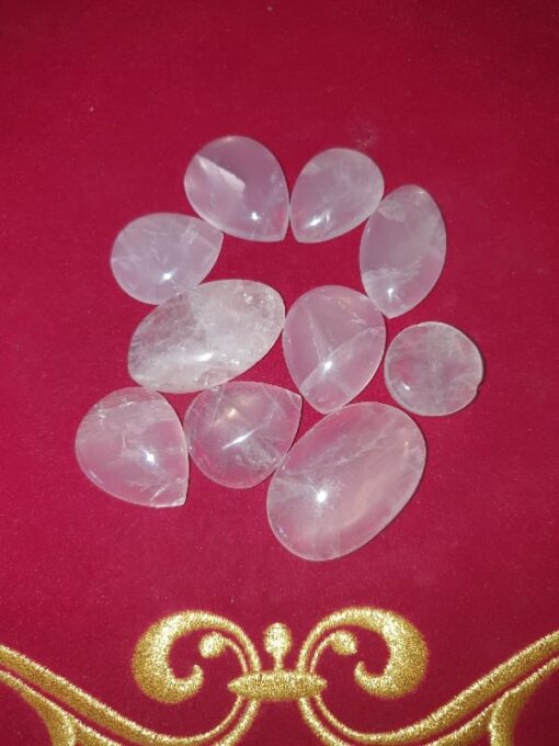 cabochon quarzo rosa