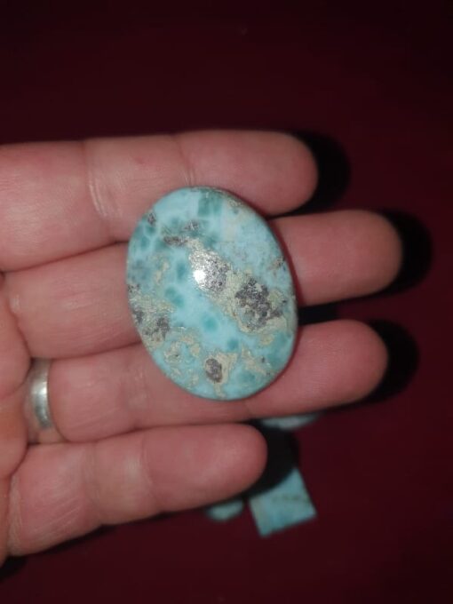 larimar cabochon